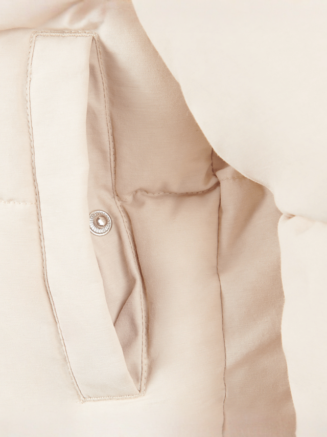 New Balance, Wide Baffle Puffer Coat, beige, Image 5 of 5