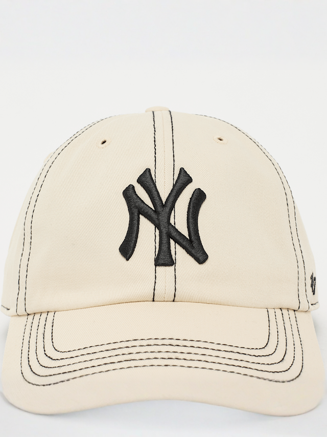'47, Clean Up Contrast Stitch MLB New York Yankees, beige, Image 4 of 4