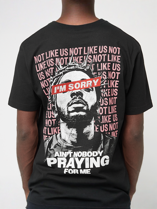 Mister Tee, Nobody Praying Tee, black, Image 4 of 5
