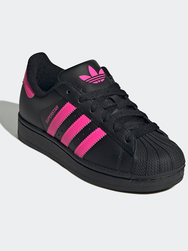 adidas Originals, Superstar II (GS), black, Image 3 of 8