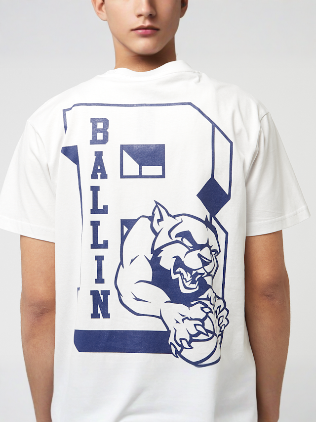 Mister Tee, Defend The Den Tee, white, Image 4 of 5