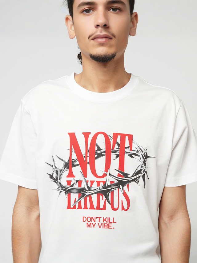 Mister Tee, Crown Of Thorns Tee, white, Image 3 of 4
