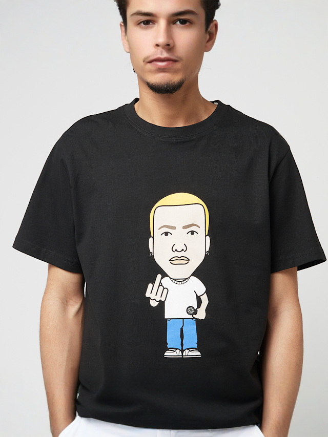 Mister Tee, Detroit Sketch Tee, black, Image 3 of 4