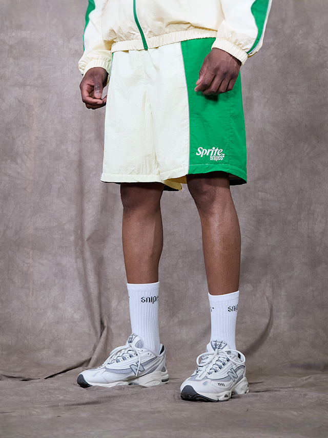 Sprite x SNIPES, Zip Off Colorblock Track Pants, green, Image 6 of 9