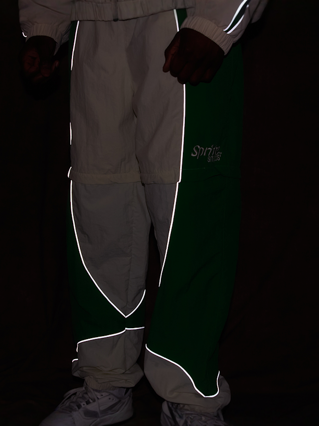 Sprite x SNIPES, Zip Off Colorblock Track Pants, green, Image 9 of 9