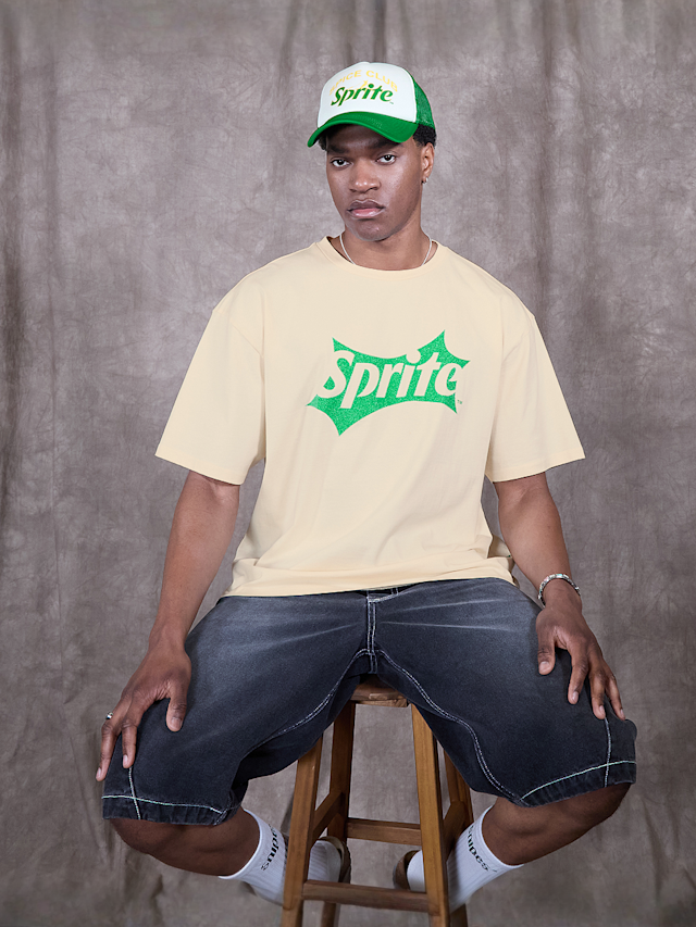 Sprite x SNIPES, Spark Oversized T-Shirt, beige, Image 1 of 6
