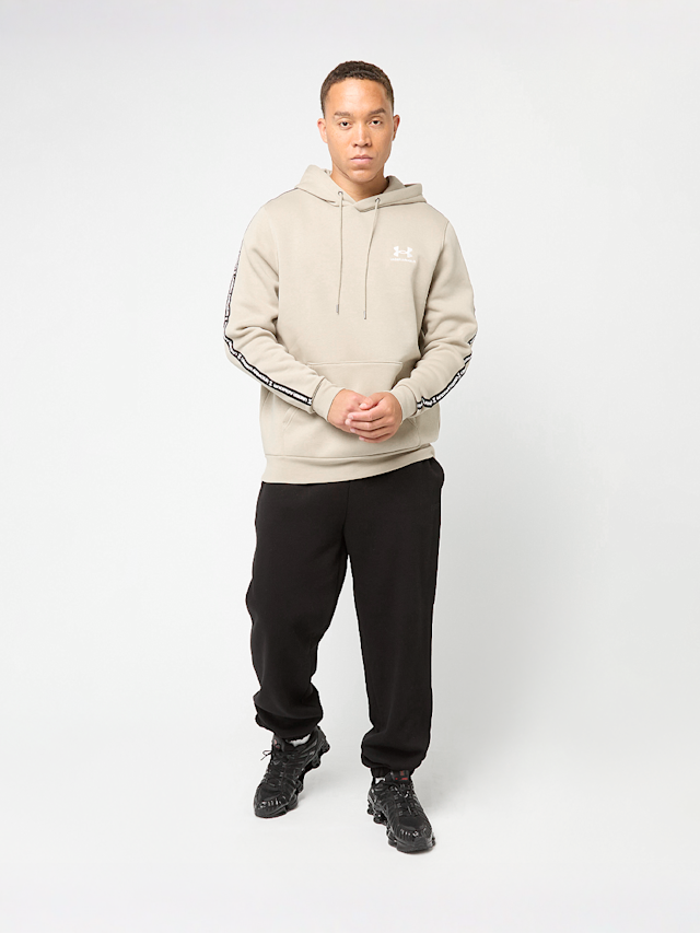 Under Armour, Icon Fleece Hoodie Taping, beige, Image 6 of 6