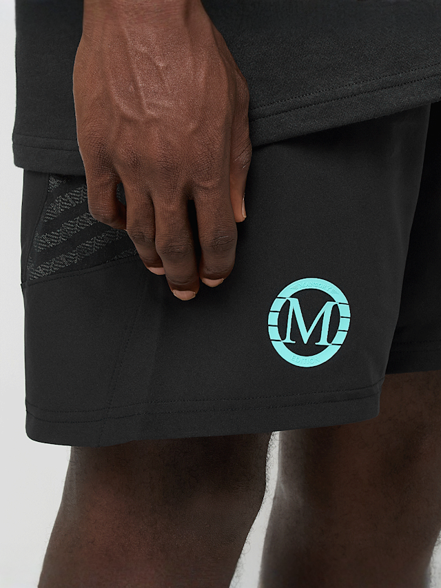 Under Armour, UA X MANSORY Challenger Shorts, black, Image 4 of 5