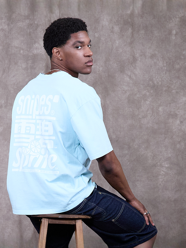 Sprite x SNIPES, Lingual Oversized T-Shirt, blue, Image 1 of 7