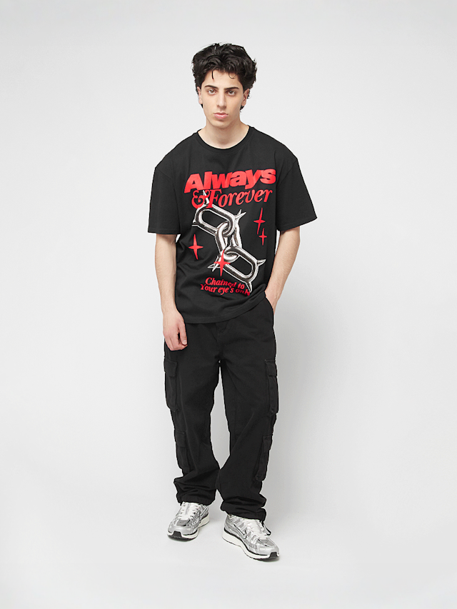 Mister Tee, Always & Forever Oversize Tee, black, Image 4 of 4