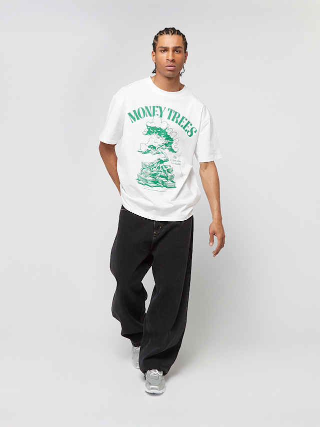 Mister Tee, Green Money Trees Oversize Tee, white, Image 4 of 4
