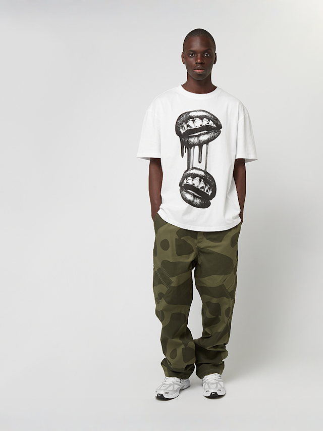 Mister Tee, Grillz Lips Oversize Tee, white, Image 4 of 4