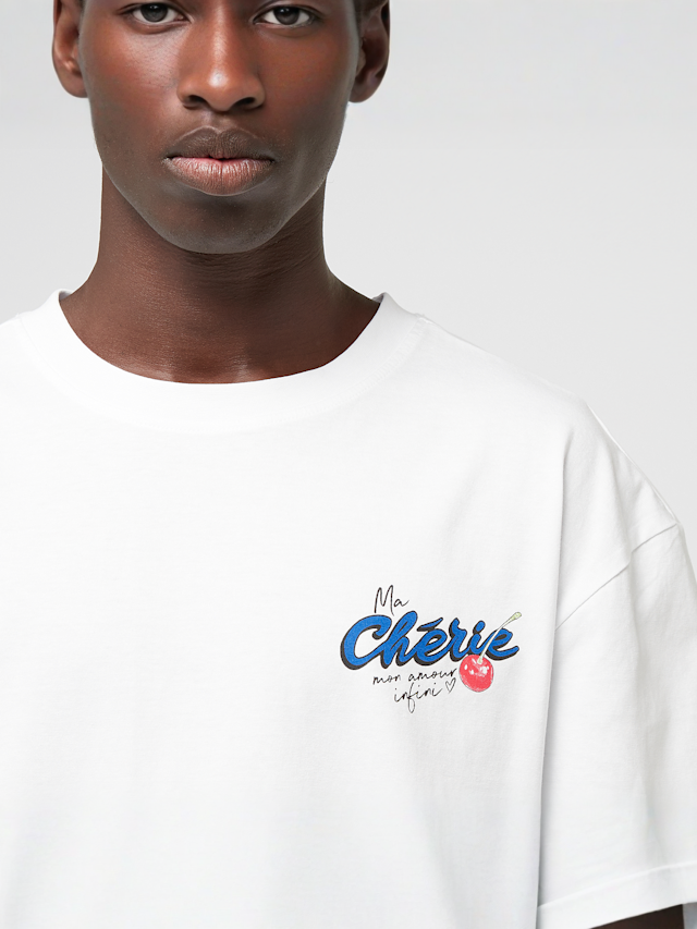 Mister Tee, Mon Amore Infini Oversize Tee, white, Image 3 of 4