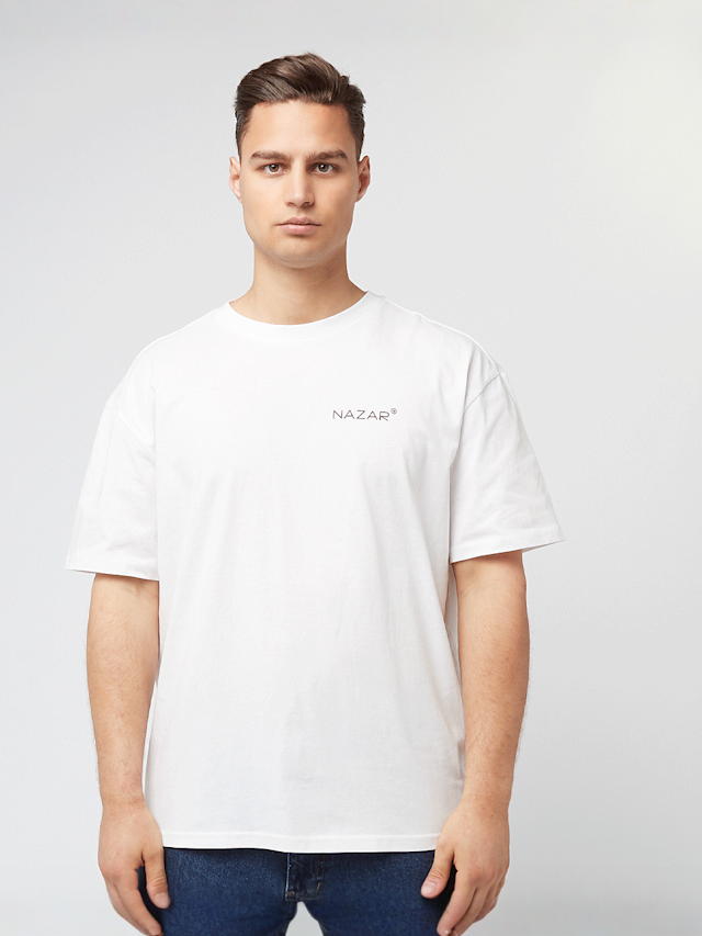 Mister Tee, Protect Yourself Oversize Tee, white, Image 2 of 5