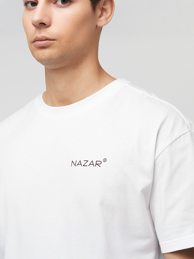 Mister Tee, Protect Yourself Oversize Tee, white, Image 3 of 5