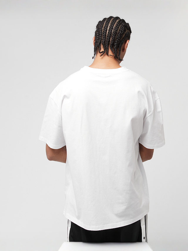 Mister Tee, Stay Calm In Chaos Oversize Tee, white, Image 2 of 4