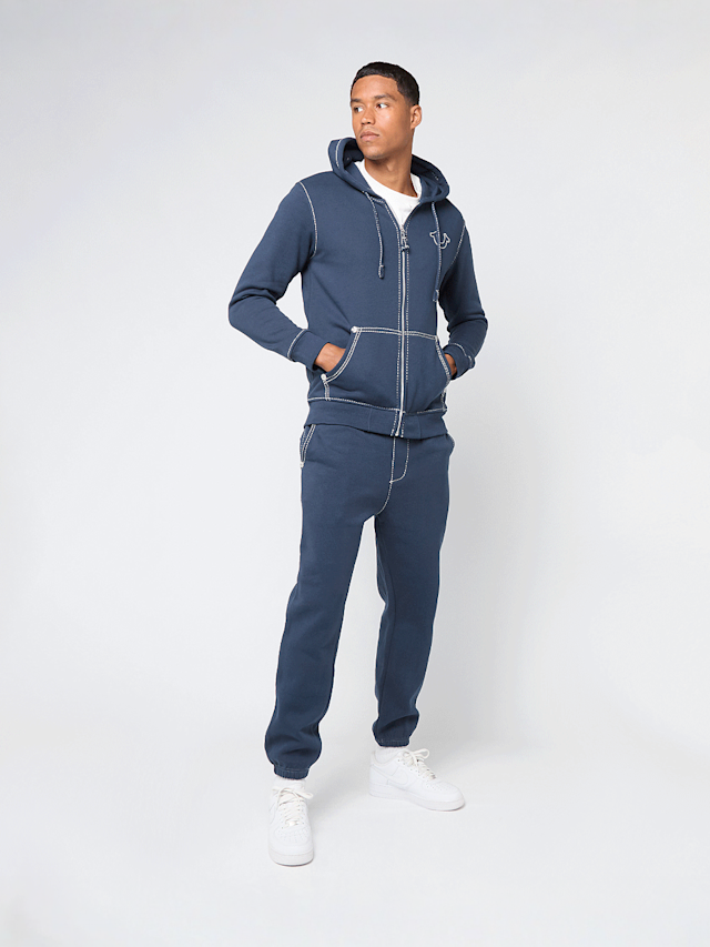 True Religion, Big T Jogger, blue, Image 5 of 5