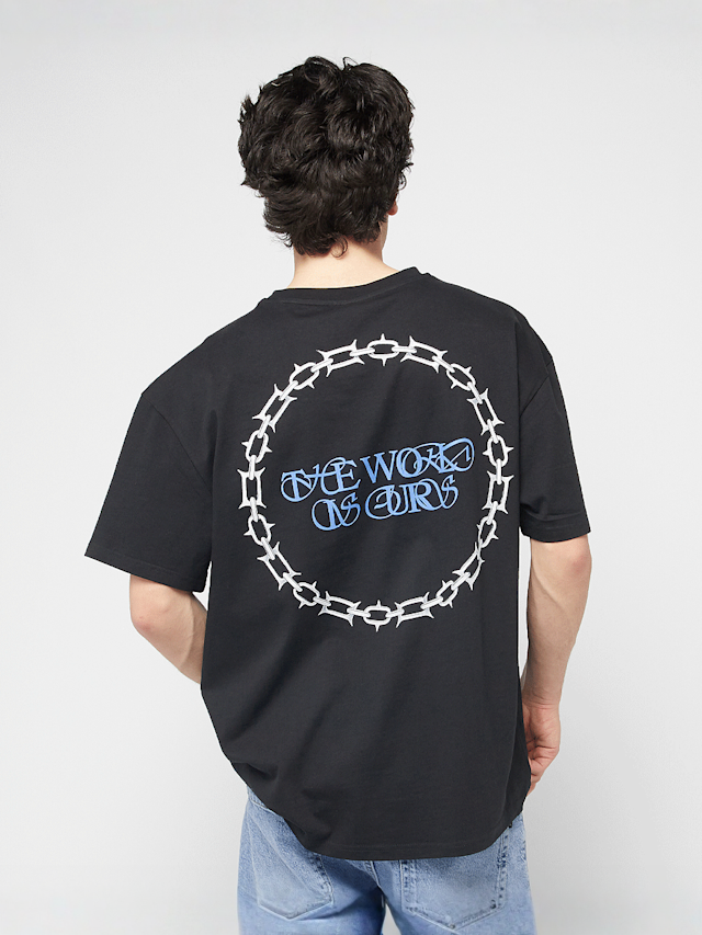 Mister Tee, The World Is Ours Oversize Tee, black, Image 1 of 5