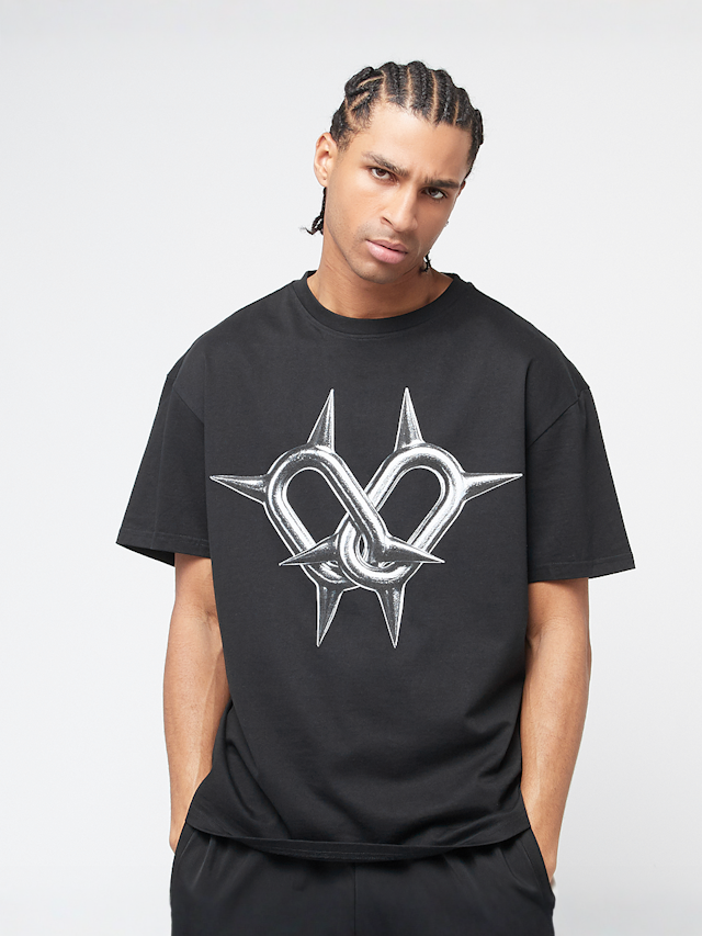 Mister Tee, Together Forever Oversize Tee, black, Image 1 of 5