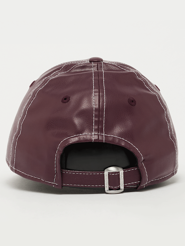 New Era, FEMALE 9FORTY Topstitch PU New York Yankees, red, Image 2 of 4