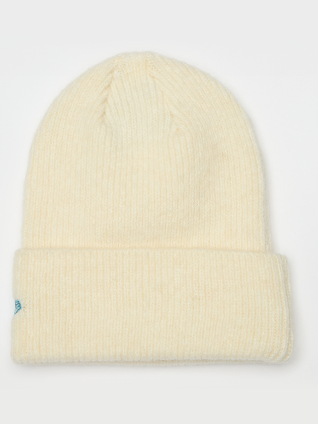 New Era, Female Wide Cuff Beanie New York Yankees light cream/blue, beige, Image 2 of 3