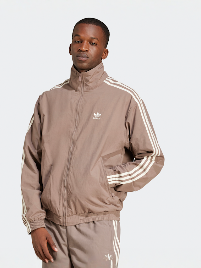 adidas Originals, adicolor Firebird Woven Trackjacket, brown, Image 1 of 5