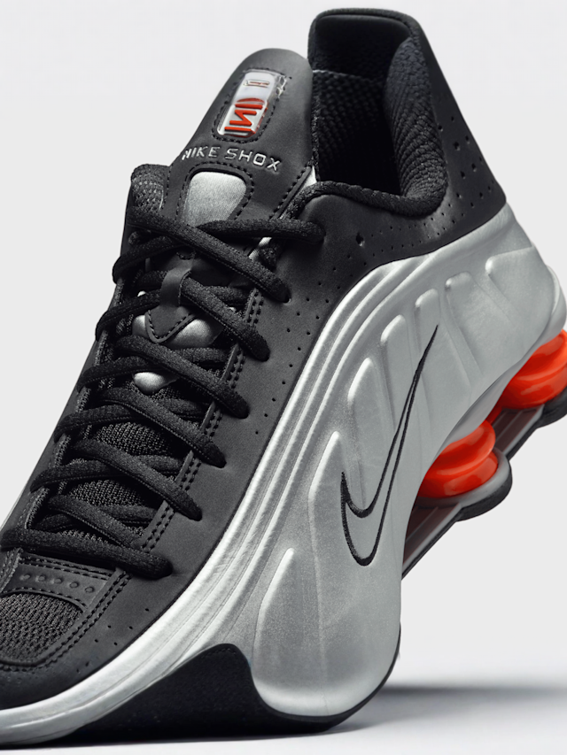 Nike, Shox R4, silver, Image 7 of 9