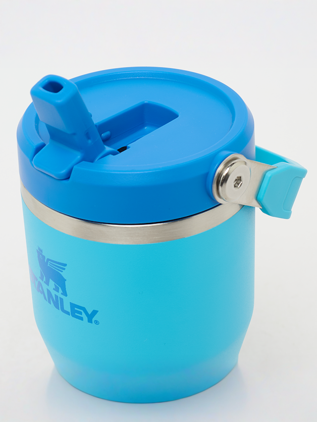 Stanley, The IceFlow™ Flip Straw 2.0 Tumbler 0.6L sage grey, blue, Image 3 of 3
