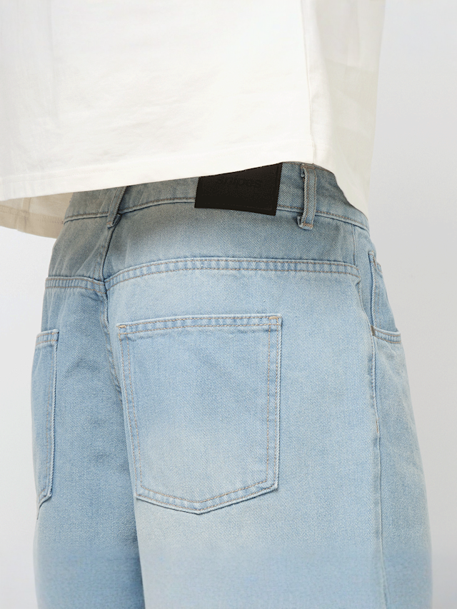 SNIPES, Jimmy Baggy Denim Shorts, blue, Image 4 of 5