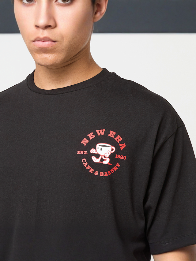 New Era, Oversized Graphic Tee, black, Image 3 of 6