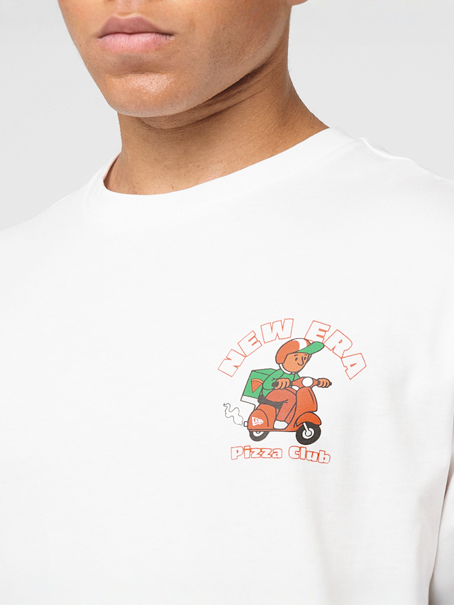 New Era, Overzised Graphic Tee, white, Image 3 of 6