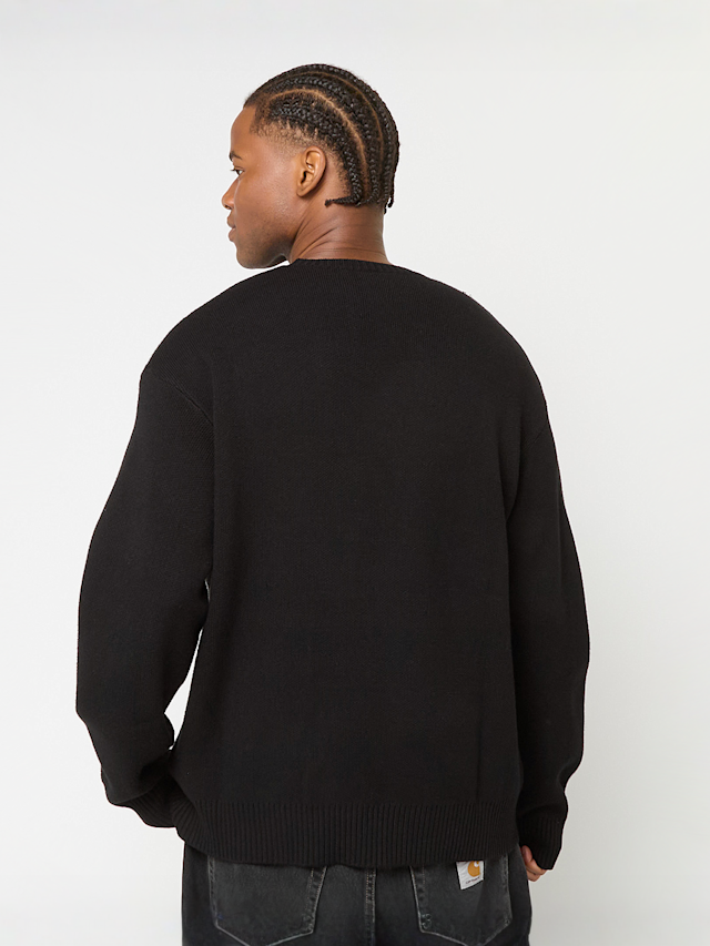 New Era, NBA Knit Sweater Chicago Bulls, black, Image 2 of 5