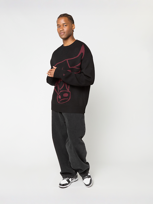 New Era, NBA Knit Sweater Chicago Bulls, black, Image 5 of 5