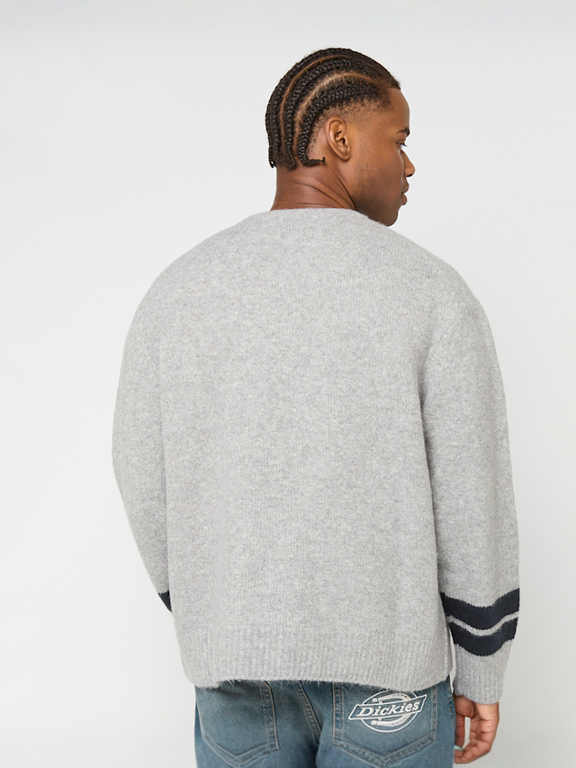 New Era, MLB Knit Sweater New York Yankees, grey, Image 2 of 5