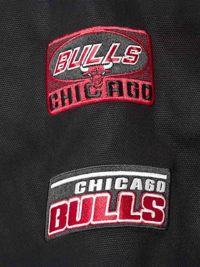 New Era, NBA Motorcross Jacket Chicago Bulls, black, Image 6 of 9