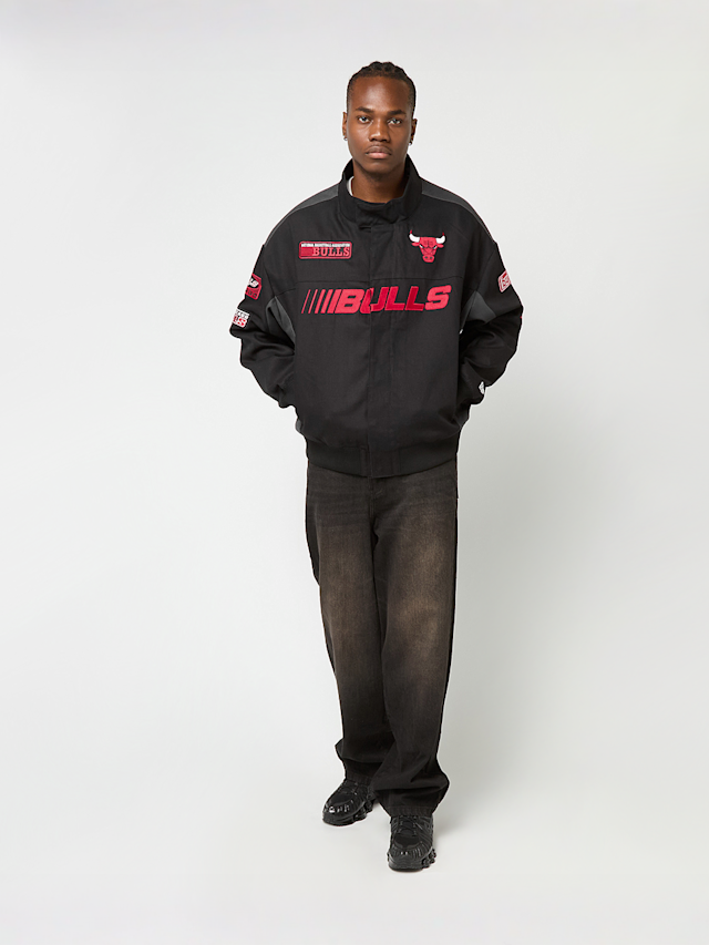 New Era, NBA Motorcross Jacket Chicago Bulls, black, Image 9 of 9