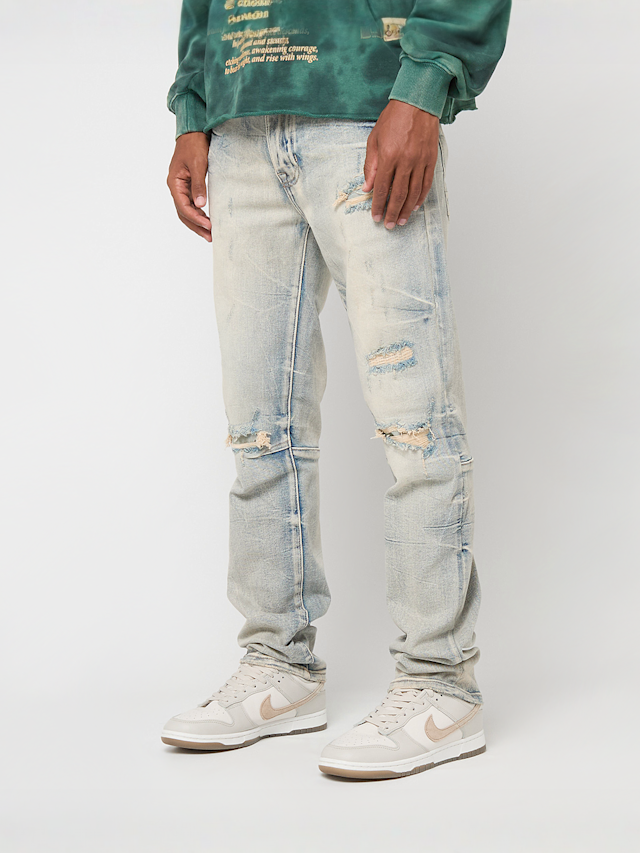 Smoke Rise, Wave Effect Jeans, blue, Image 1 of 5