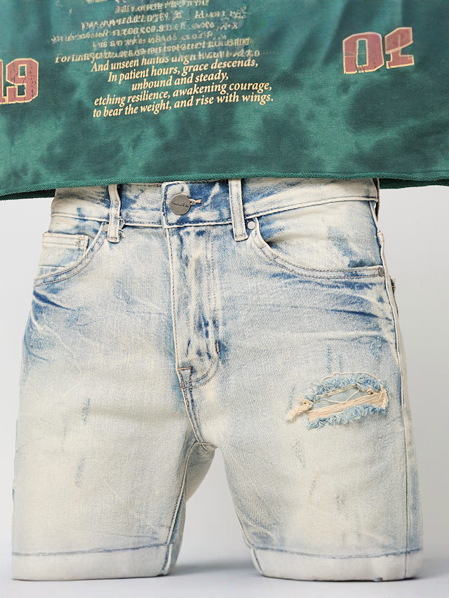 Smoke Rise, Wave Effect Jeans, blue, Image 3 of 5