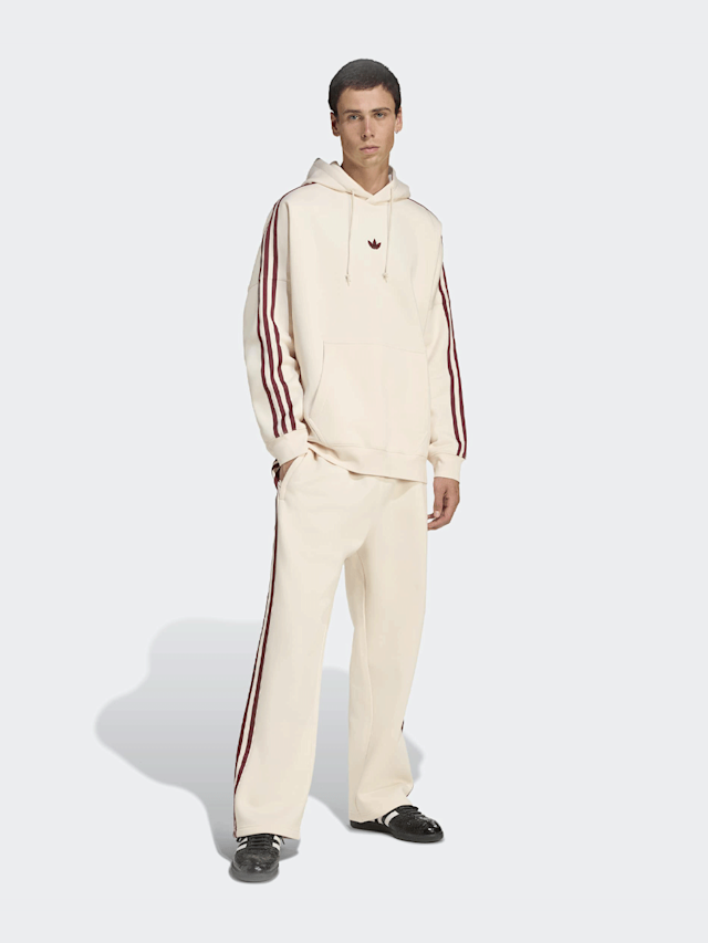 adidas Originals, Graphic Fleece Pant Open Hem, beige, Image 5 of 5