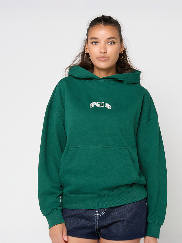 Pegador, RESA OVERSIZED HOODIE WASHED DARK GREEN, green, Image 2 of 5