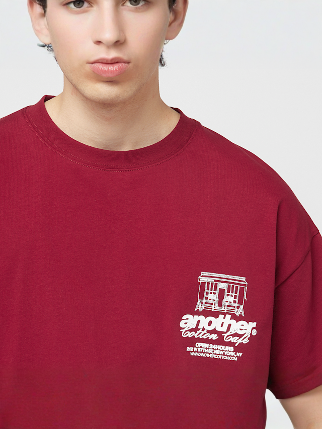 Another Cotton Lab, Sunday Morning T-Shirt, red, Image 3 of 5