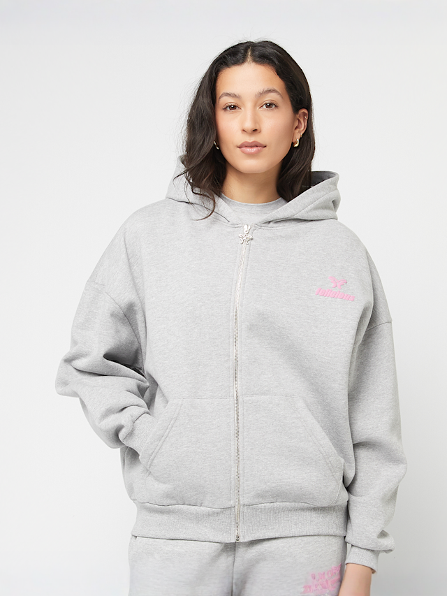 Felicious, Basic Chest Logo Zipper, grey, Image 1 of 4