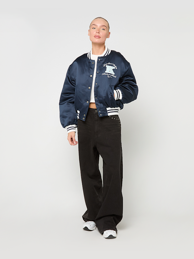 Karl Kani, Signature Bowling Jacket, blue, Image 4 of 4