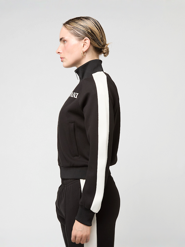 Karl Kani, Retro Sidestripe Trackjacket, black, Image 3 of 6