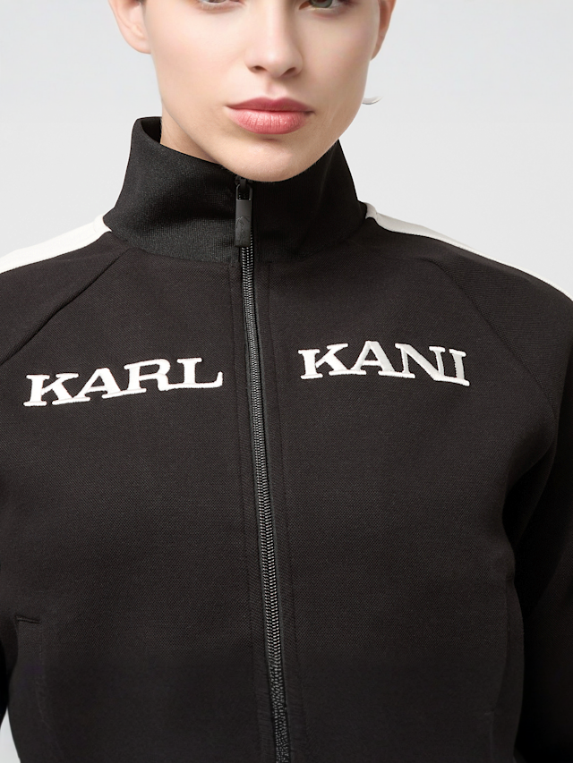Karl Kani, Retro Sidestripe Trackjacket, black, Image 5 of 6