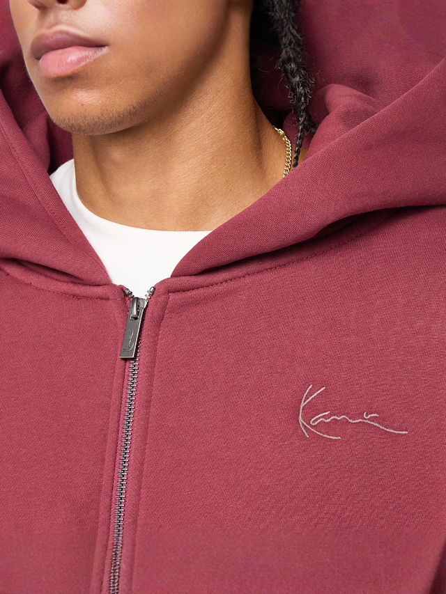 Karl Kani, Kani Western Os Zip Hoodie, red, Image 4 of 5