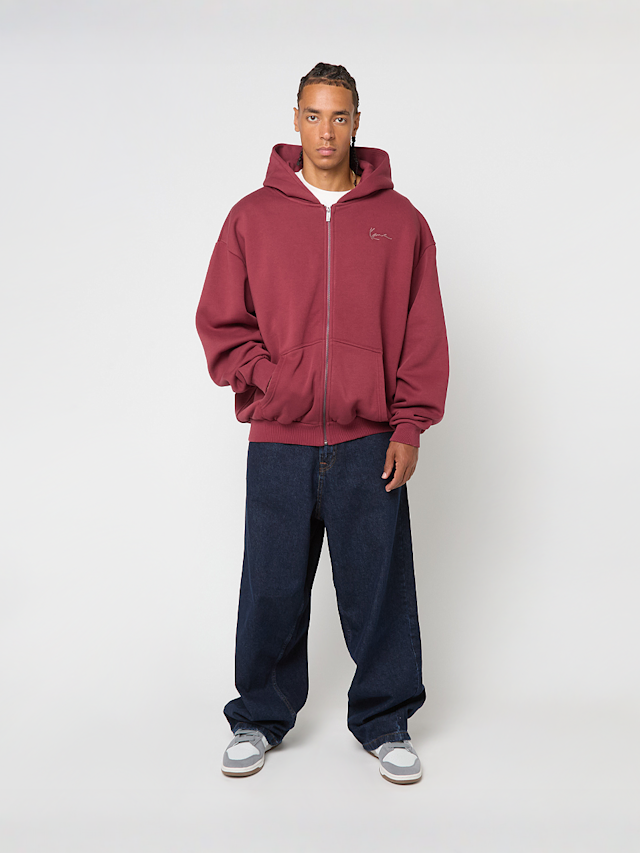 Karl Kani, Kani Western Os Zip Hoodie, red, Image 5 of 5