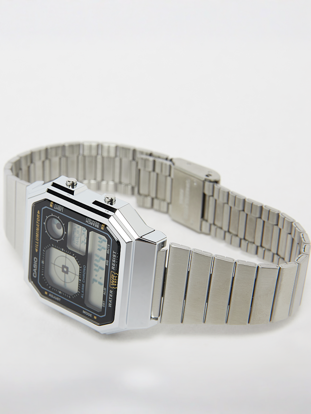 CASIO, A130WE-1AEF, silver, Image 2 of 3