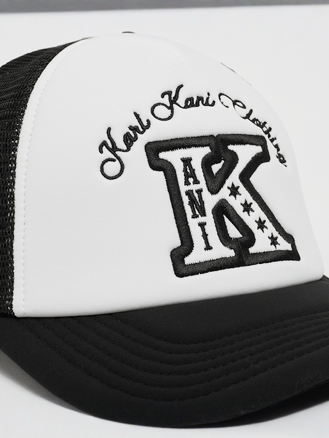 Karl Kani, Looplabel Trucker Cap, black, Image 4 of 4