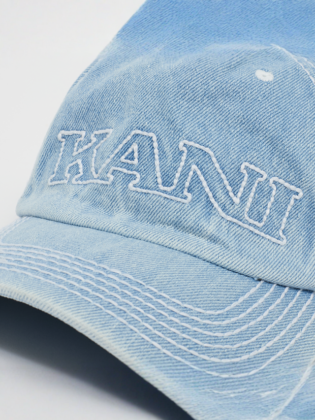 Karl Kani, Retro Baseball Cap, blue, Image 4 of 4